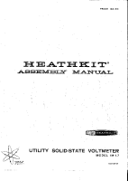 Heathkit IM-17 - Manual 